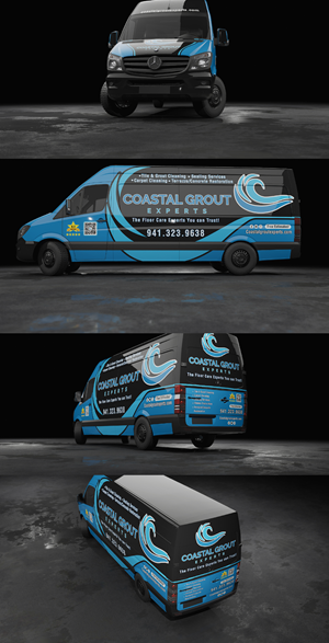 Car Wrap Design by Wrapcia for Coastal grout experts | Design: #34720726