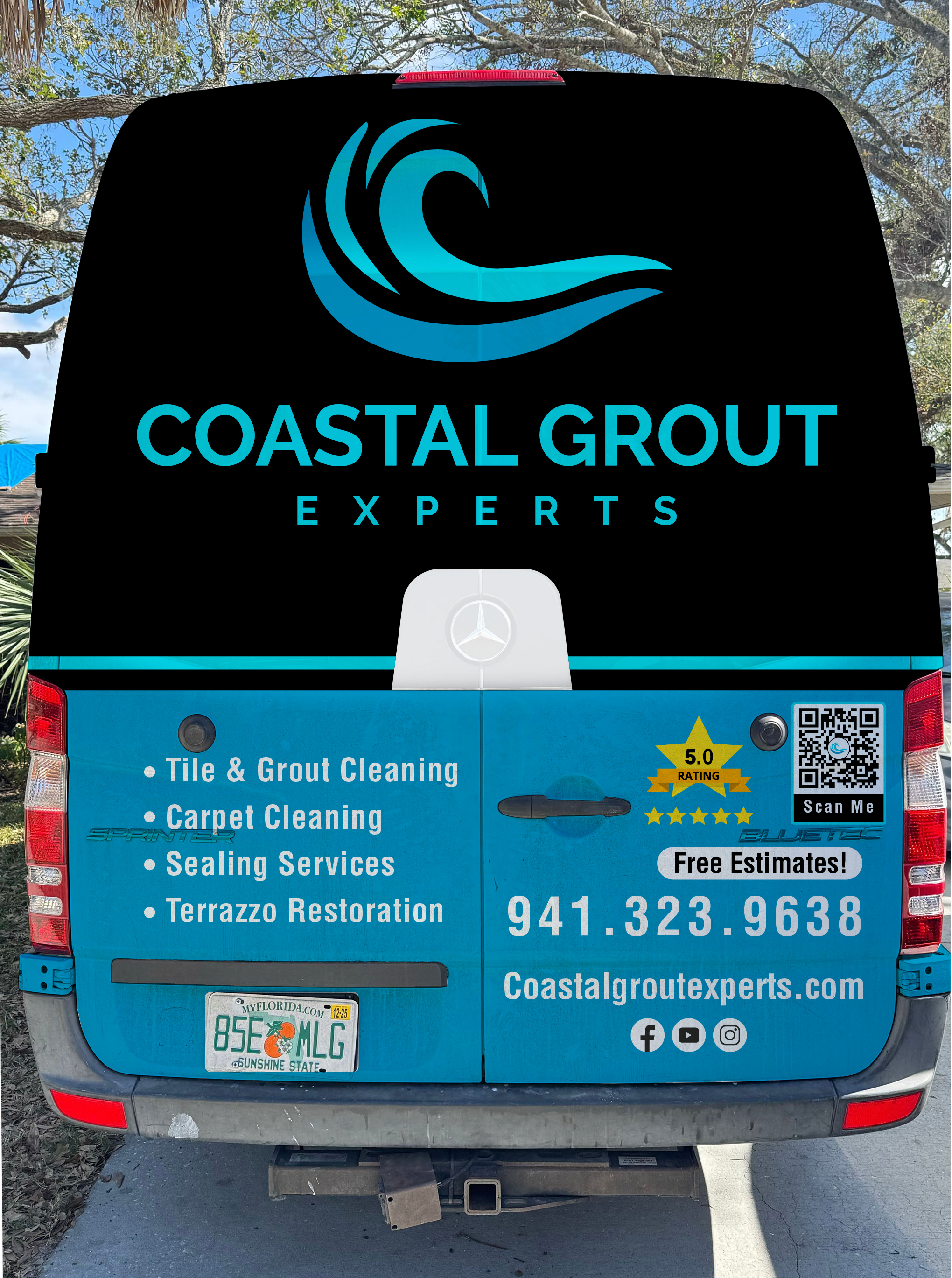 Diseño de Rotulación de Vehículo por Wrapcia para Coastal grout experts | Diseño #34793748