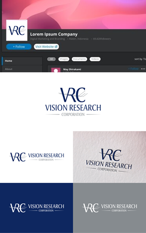 Logo Design by Ellene for Vision Research Corporation | Design: #34616871