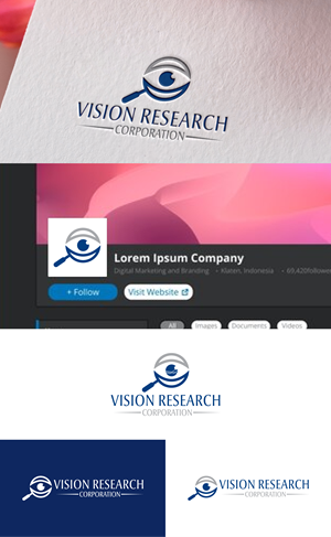 Logo Design by Ellene for Vision Research Corporation | Design: #34616872