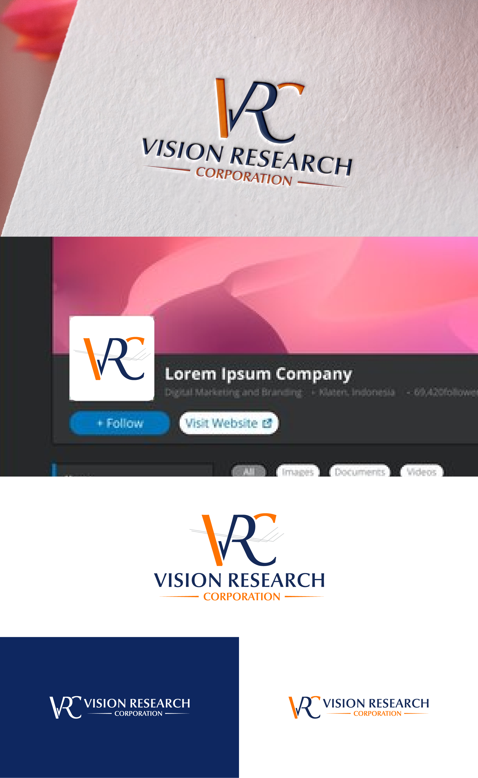 Logo Design by Ellene for Vision Research Corporation | Design #34616873