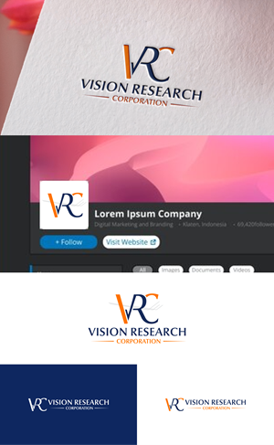 Logo Design by Ellene for Vision Research Corporation | Design: #34616873