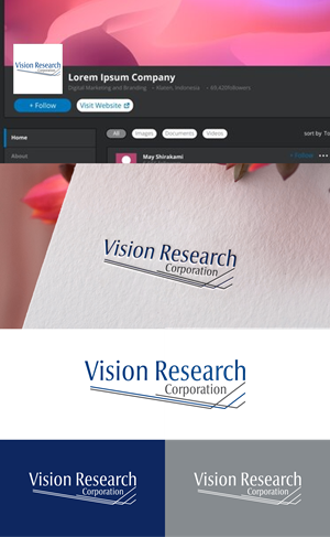 Logo Design by Ellene for Vision Research Corporation | Design: #34616874