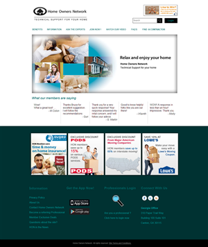 Diseño Web por coa para Homeownersnetwork | Diseño: #3201555