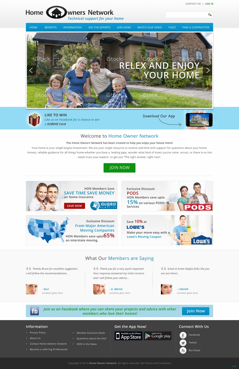 Diseño Web por pb para Homeownersnetwork | Diseño #3151986