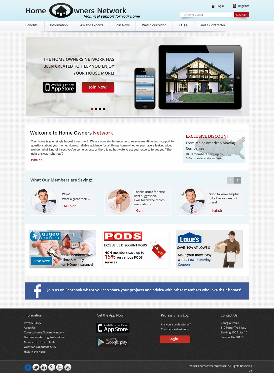 Diseño Web por pb para Homeownersnetwork | Diseño #3151998