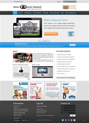 Diseño Web por pb para Homeownersnetwork | Diseño: #3152136