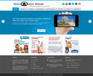 Diseño Web por pb para Homeownersnetwork | Diseño: #3152142