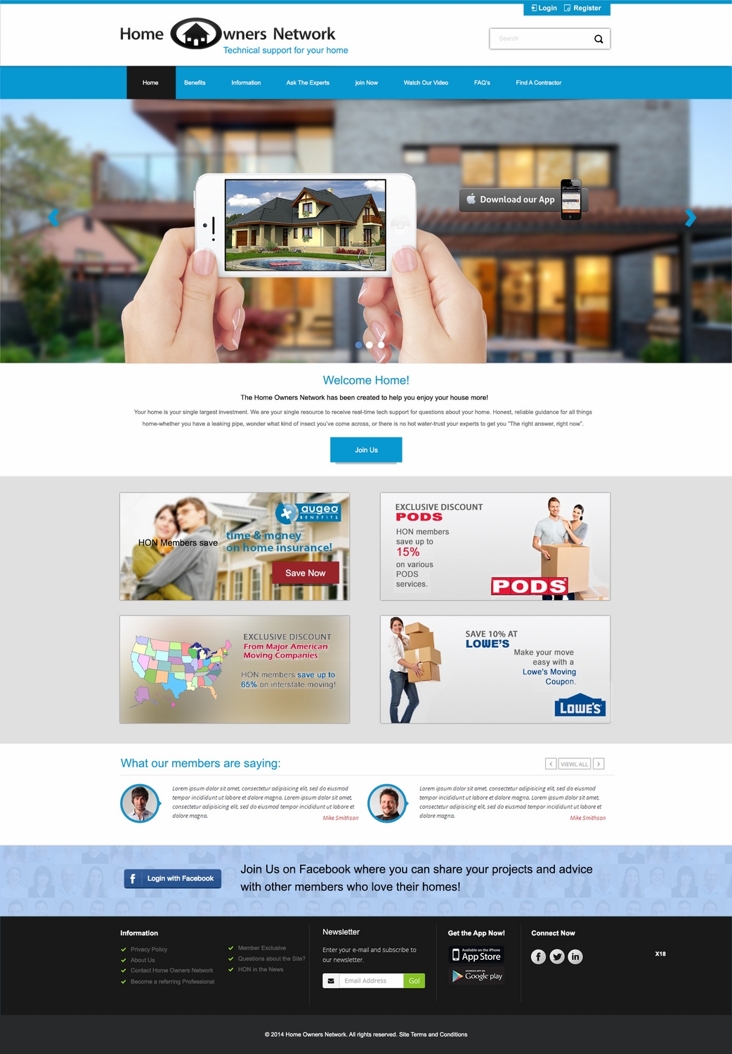 Diseño Web por pb para Homeownersnetwork | Diseño: #3161853