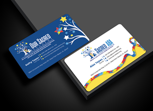 Business Card Design by Graphixpointt for Sacred ABA LLC.  | Design: #34649155