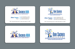 Business Card Design by Expert Bappy for Sacred ABA LLC.  | Design: #34614255