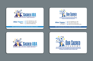Business Card Design by Expert Bappy for Sacred ABA LLC.  | Design: #34614274
