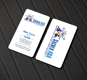 Business Card Design by Expert Bappy for Sacred ABA LLC.  | Design: #34614376