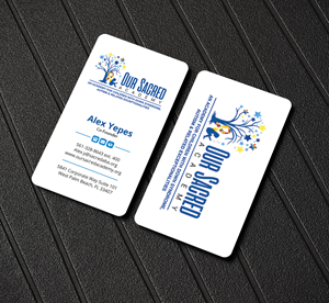 Business Card Design by Expert Bappy for Sacred ABA LLC.  | Design: #34614377