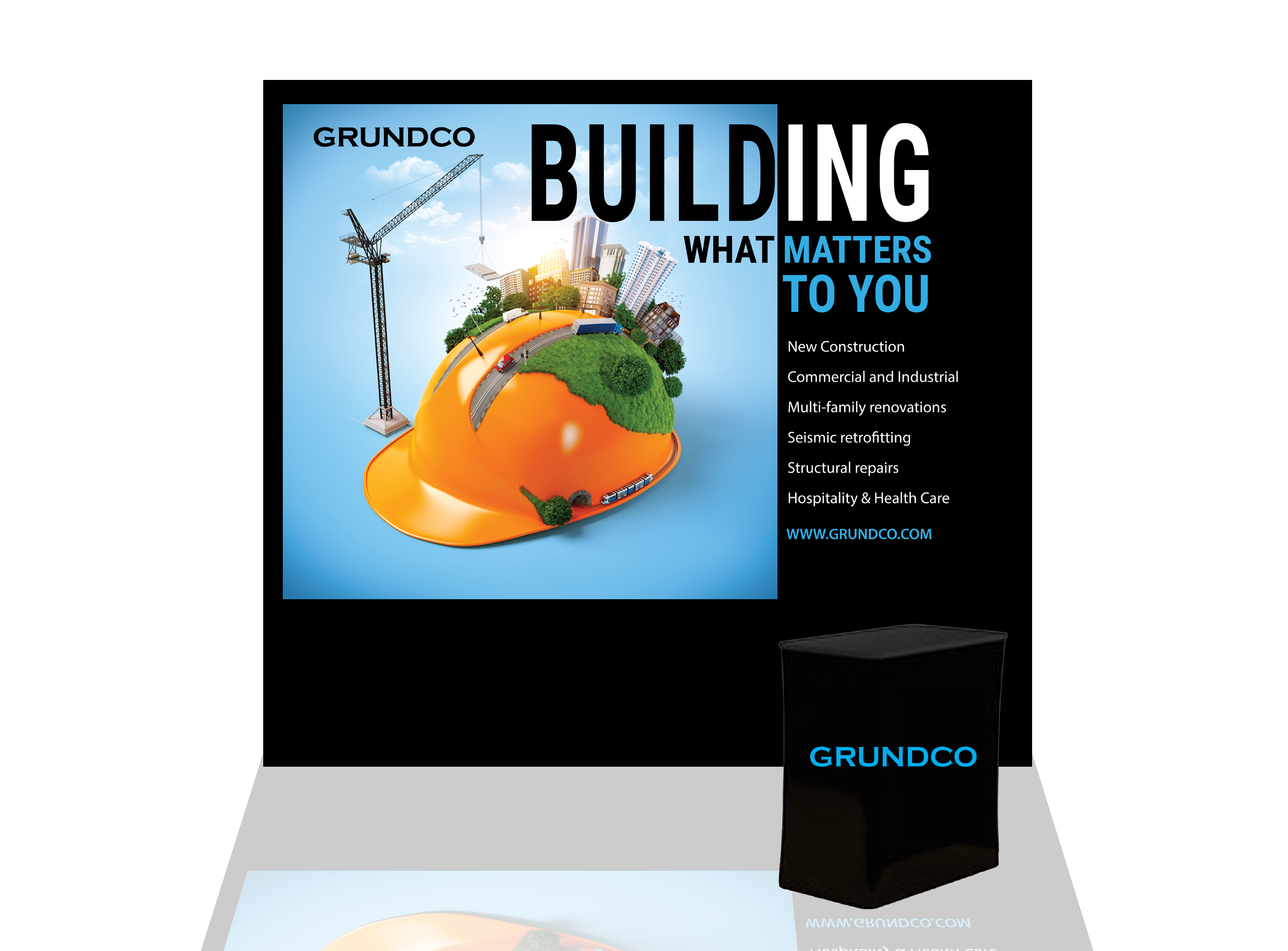 Trade Show Booth Design by uk for GRUNDCO | Design #34611330