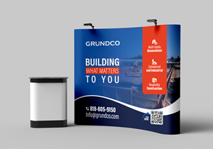 Design de Stand d'Exposition par Adi GFX pour GRUNDCO | Design #34620189