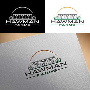 Logo Design by RA-bica for Hawman Farms | Design: #34623613