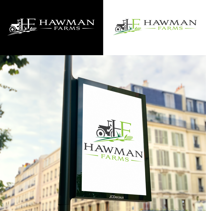 Logo Design by RA-bica for Hawman Farms | Design #34623614