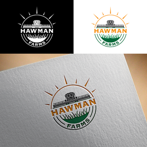 Logo Design by RA-bica for Hawman Farms | Design: #34623615