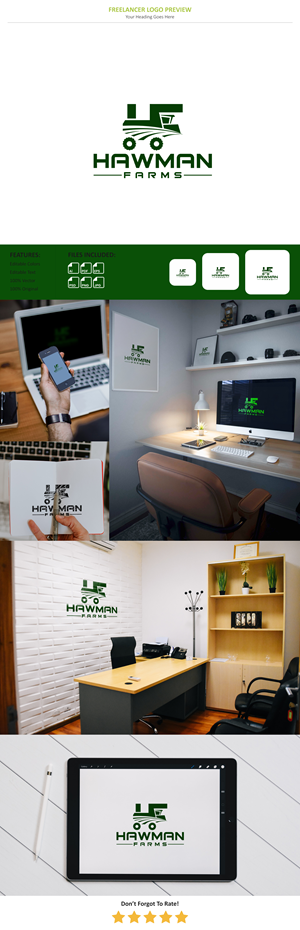 Design de Logo par VectorForge pour Hawman Farms | Design : #34706908