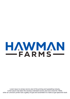 Design de Logo par Abigaill_design pour Hawman Farms | Design : #34610552
