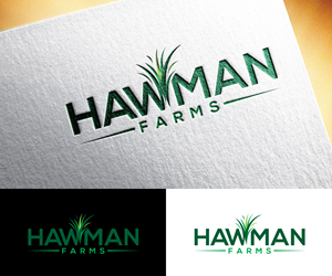 Logo Design by step forward 2 for Hawman Farms | Design: #34621902