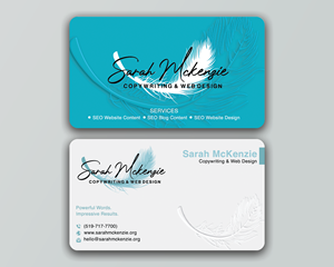 Business Card Design by DesignerShahadat for this project | Design: #34617456