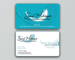 Business Card Design by DesignerShahadat for this project | Design: #34617457