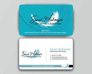 Business Card Design by DesignerShahadat for this project | Design: #34621120