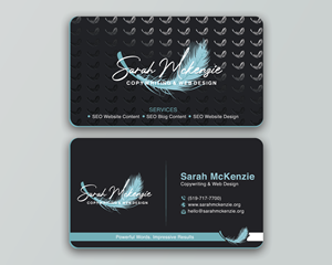 Business Card Design by DesignerShahadat for this project | Design: #34621121