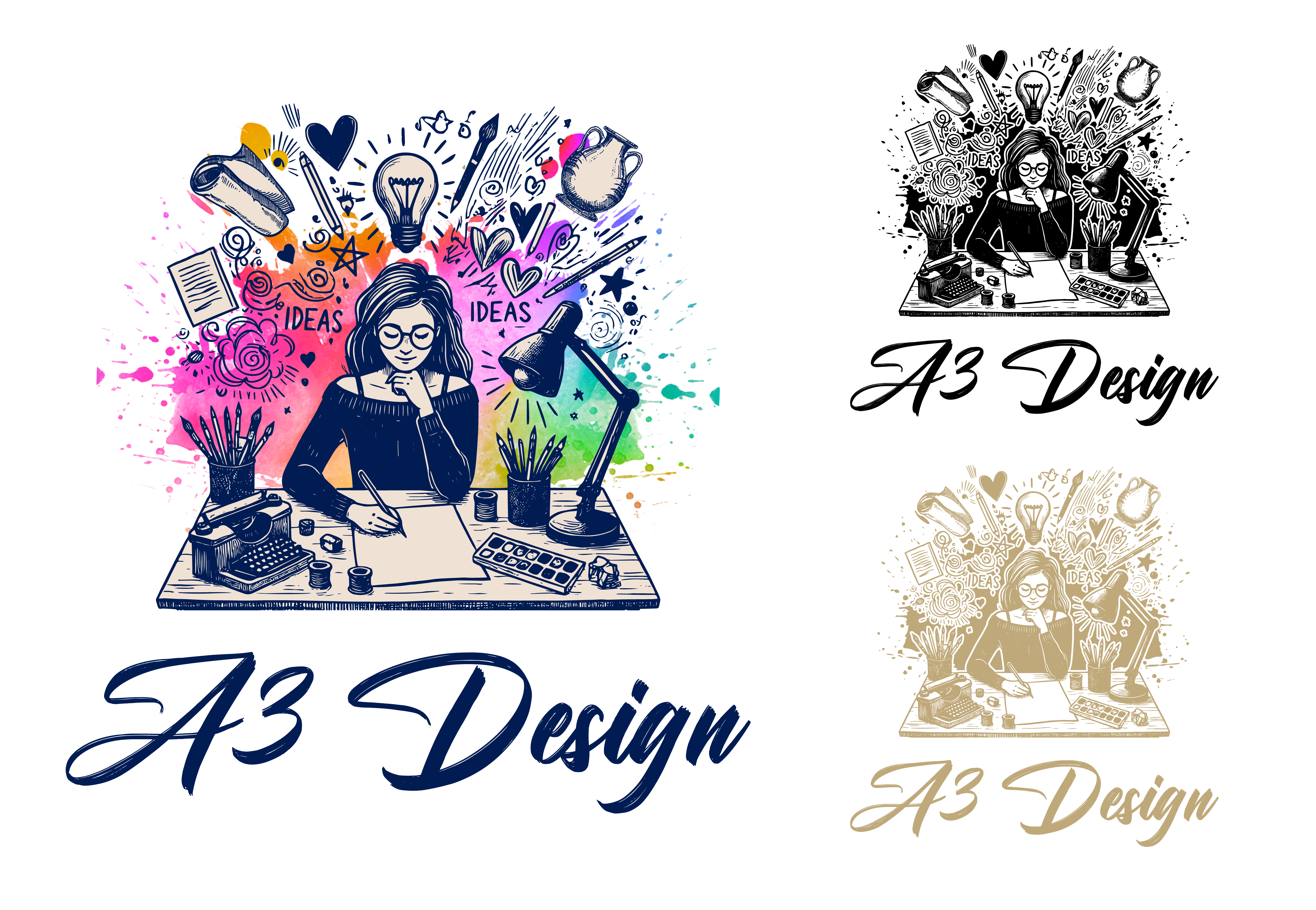 Design de Logo par John Mark Arts pour Inkwell Publishing LLC | Design #34619708