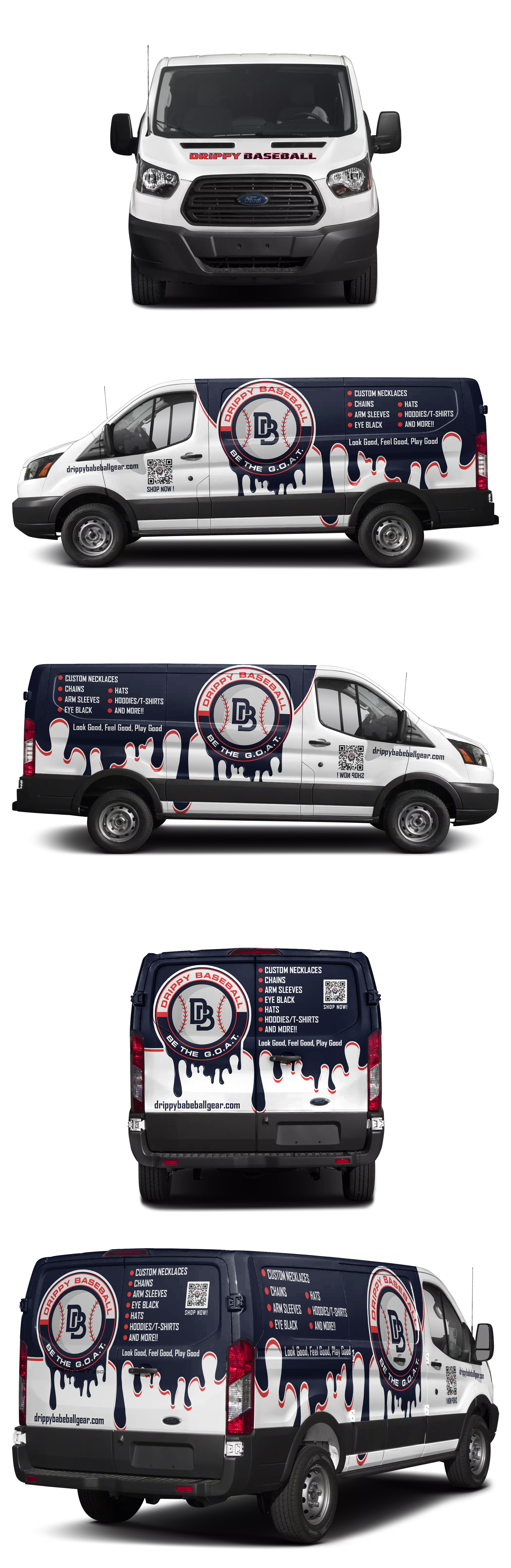 Car Wrap Design by AZ_Studio for DRIPPY BASEBALL | Design #34621105