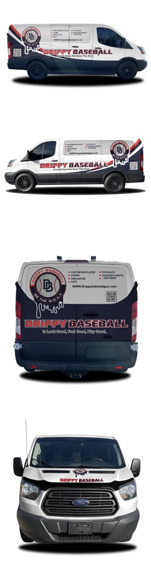 Car Wrap Design by Yayan gesuter for DRIPPY BASEBALL | Design: #34619586