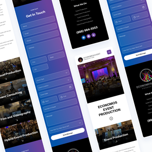 Diseño Wix por Taufik H para EEP Events LLC | Diseño: #34658441