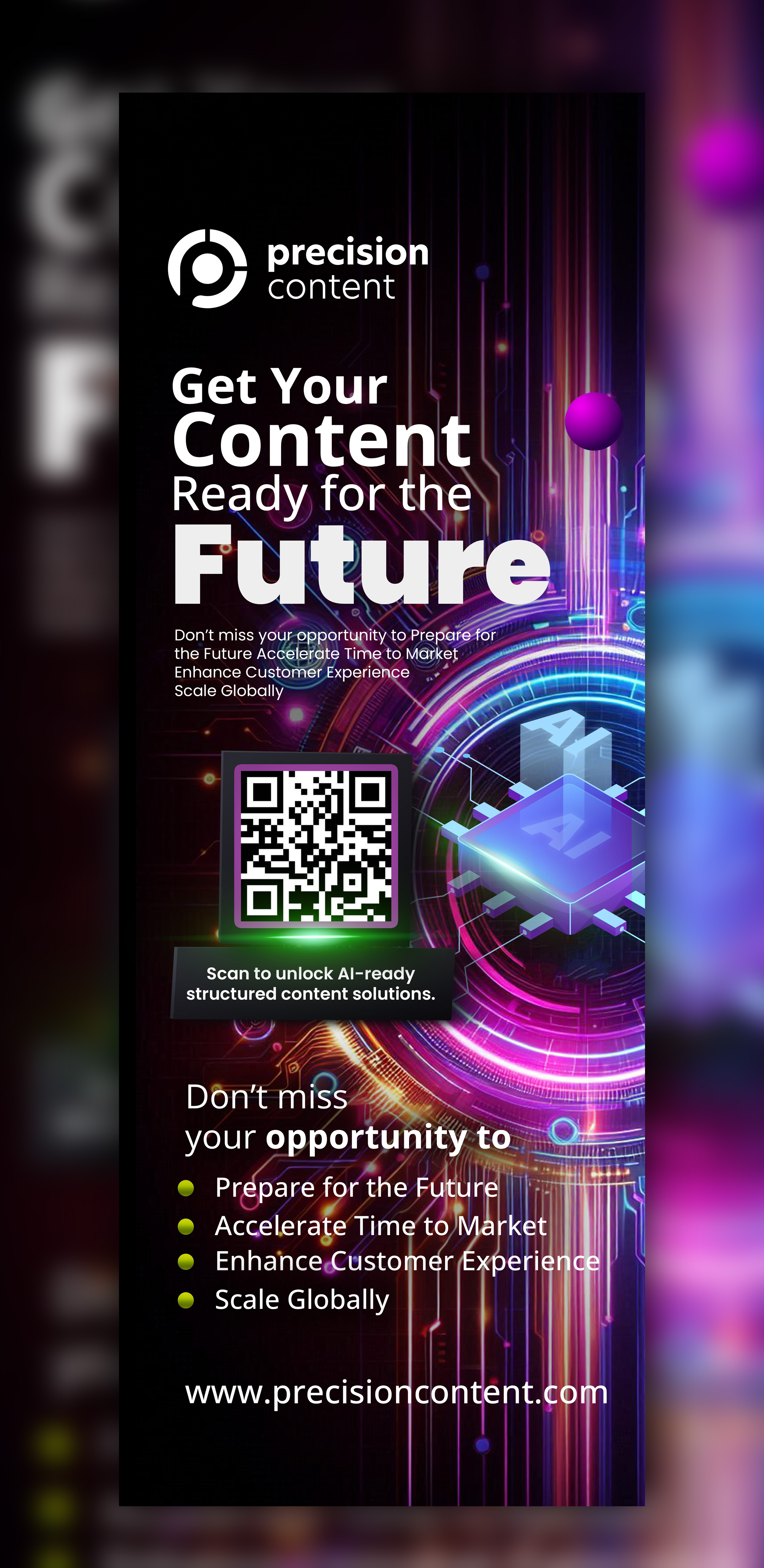 Trade Show Booth Design by Osama Soliman for Precision Content Authoring Solutions | Design #34620580