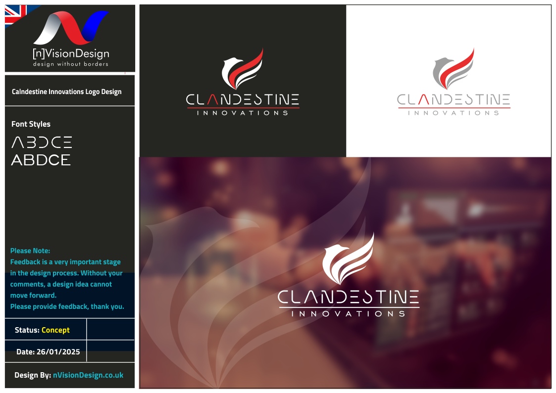 Logo Design by nvisiondesign.co.uk for this project | Design #34617540