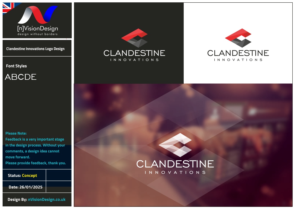 Logo Design by nvisiondesign.co.uk for this project | Design #34618775