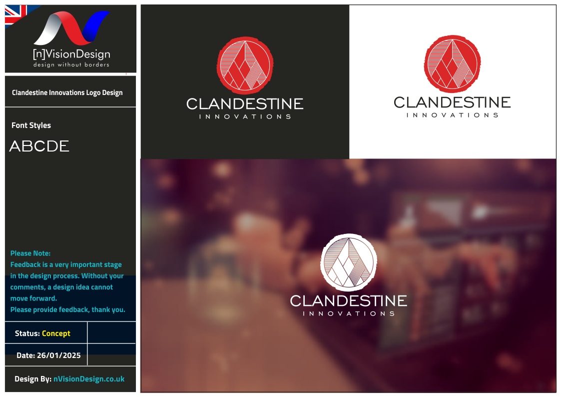 Logo Design by nvisiondesign.co.uk for this project | Design #34619968