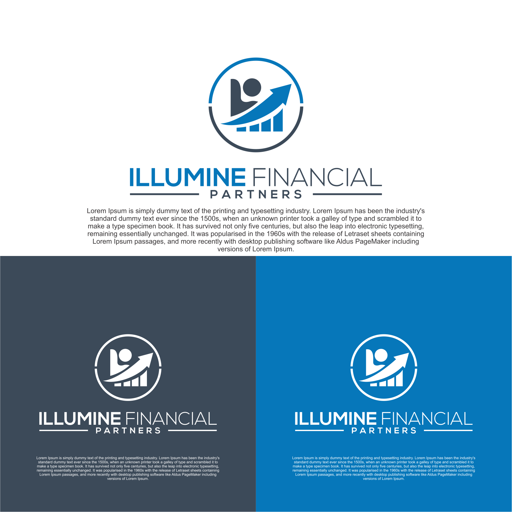 Logo Design by diego costa for Illumine Financial Partners | Design #34628102
