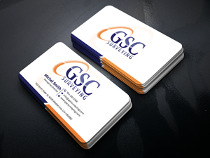 Business Card Design by Graphixpointt for GSC Surveying, Inc. | Design: #34651431