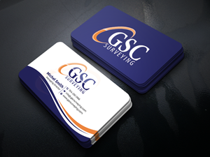Visitenkarten-Design von Graphixpointt für GSC Surveying, Inc. | Design: #34651848