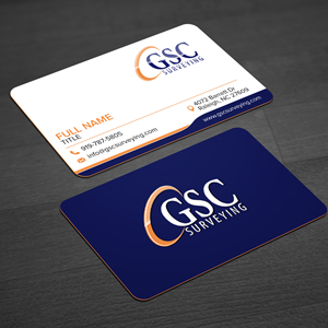 Business Card Design by WellDesign for GSC Surveying, Inc. | Design: #34649111
