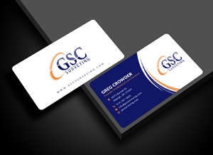Business Card Design by Sun Moon Graphic Designer for GSC Surveying, Inc. | Design #34649766