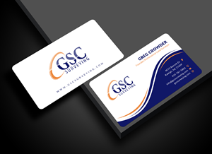 Business Card Design by Sun Moon Graphic Designer for GSC Surveying, Inc. | Design: #34649768