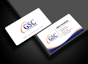 Business Card Design by Sun Moon Graphic Designer for GSC Surveying, Inc. | Design: #34649769