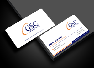 Business Card Design by Sun Moon Graphic Designer for GSC Surveying, Inc. | Design: #34649772