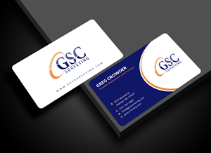 Business Card Design by Sun Moon Graphic Designer for GSC Surveying, Inc. | Design: #34649773