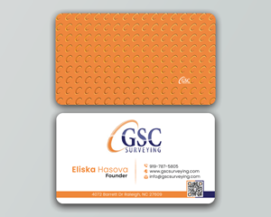 Business Card Design by DesignerShahadat for GSC Surveying, Inc. | Design: #34645613