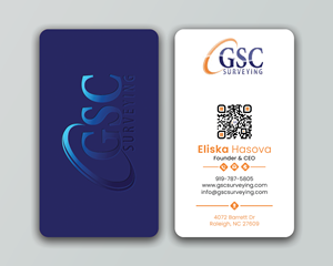 Business Card Design by DesignerShahadat for GSC Surveying, Inc. | Design: #34645638