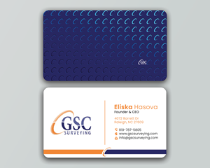 Business Card Design by DesignerShahadat for GSC Surveying, Inc. | Design: #34649541